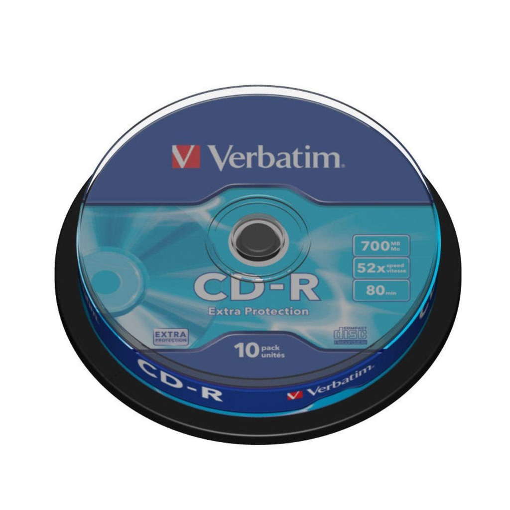 CD-R Verbatim #43437 700MB 52x, Spindle 10/1