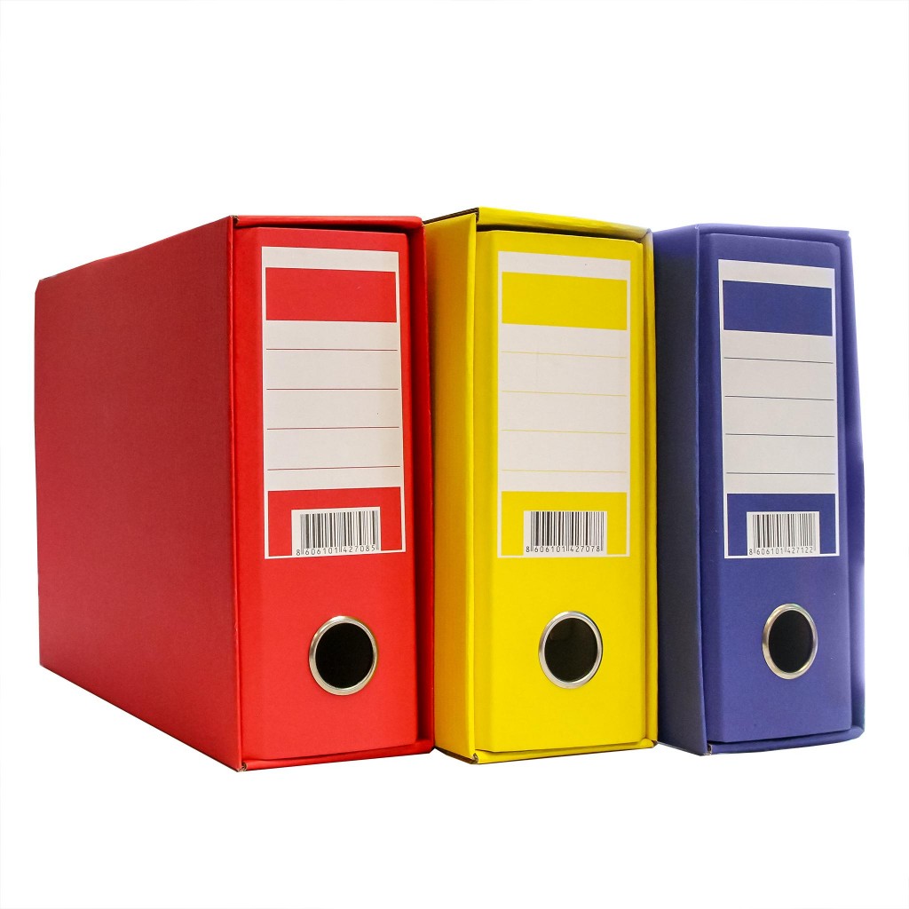 Registrator Euro A5 80mm plavi