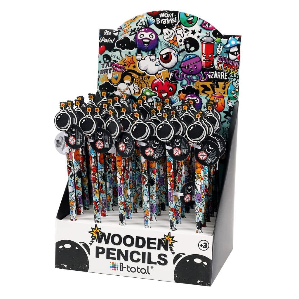 Olovka grafitna iTotal Urban 36/1 sortirano XL1914