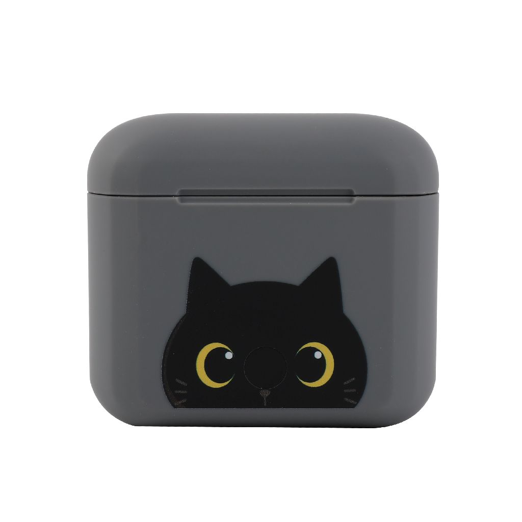 Slušalice bežične iTotal bluetooth Cat sive XL2048
