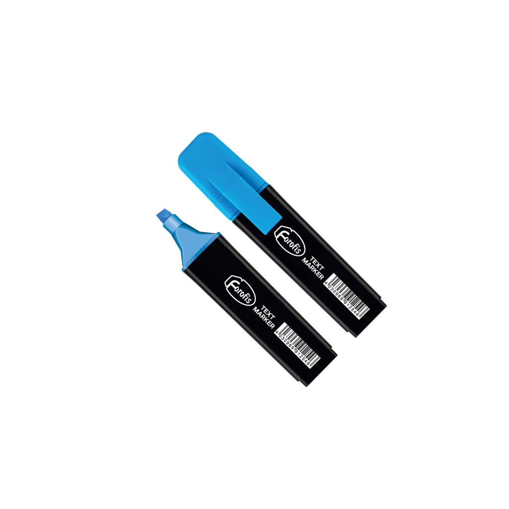 Text marker Forofis plavi 91254