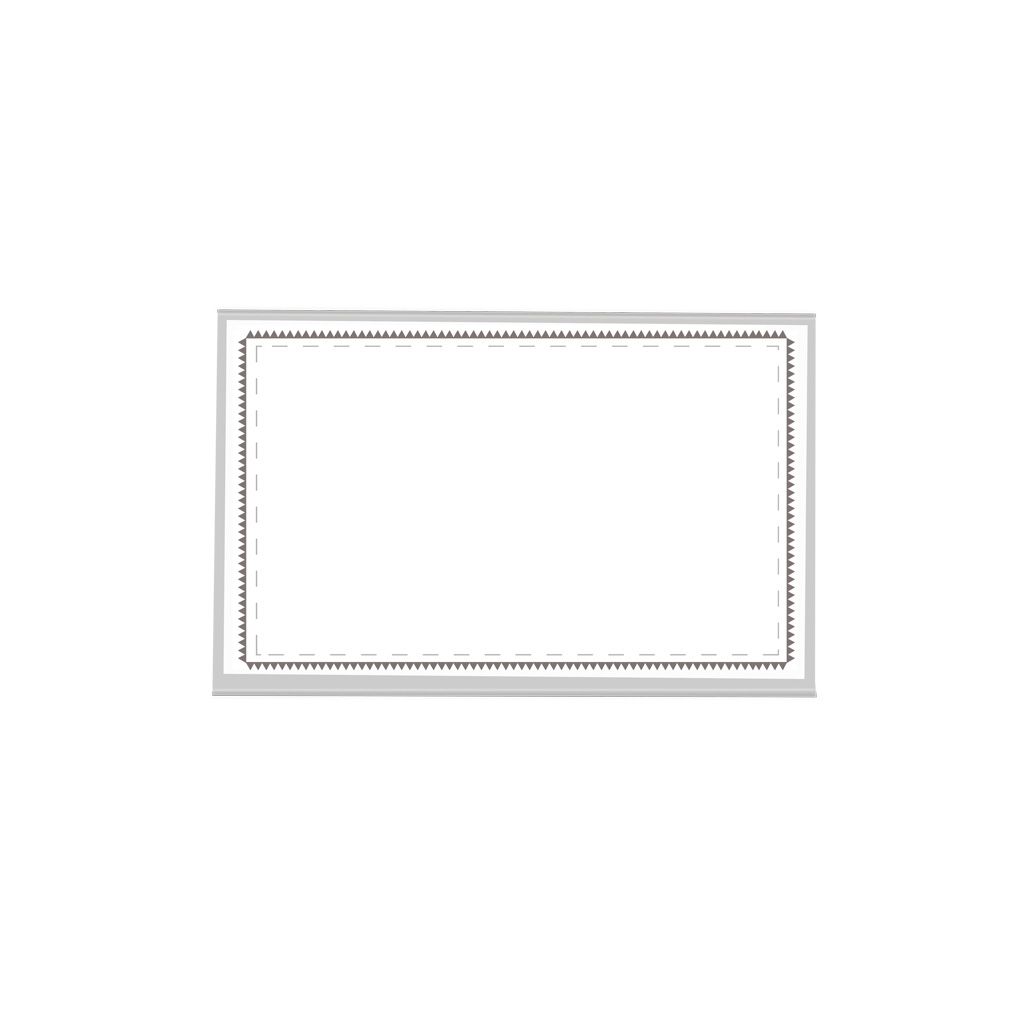 Etui za akreditaciju Forofis plastični 57x90mm sa kopčom 50/1 91632