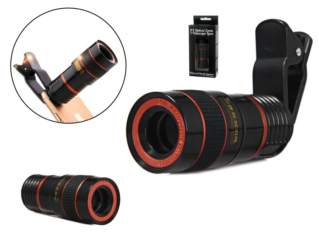 Klip leća iTotal teleskopska 8Xzoom CM3013