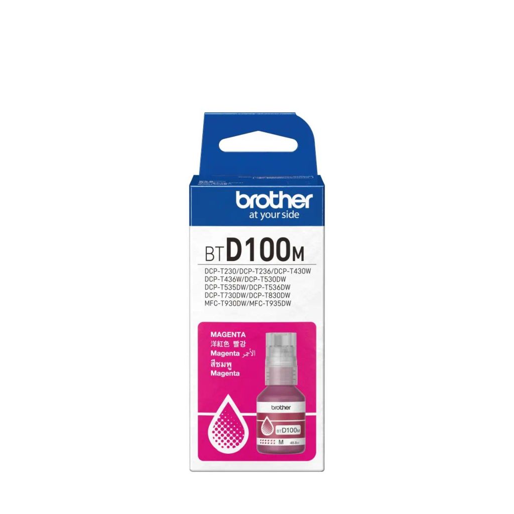 Tinta Brother BTD100M magenta 5k
