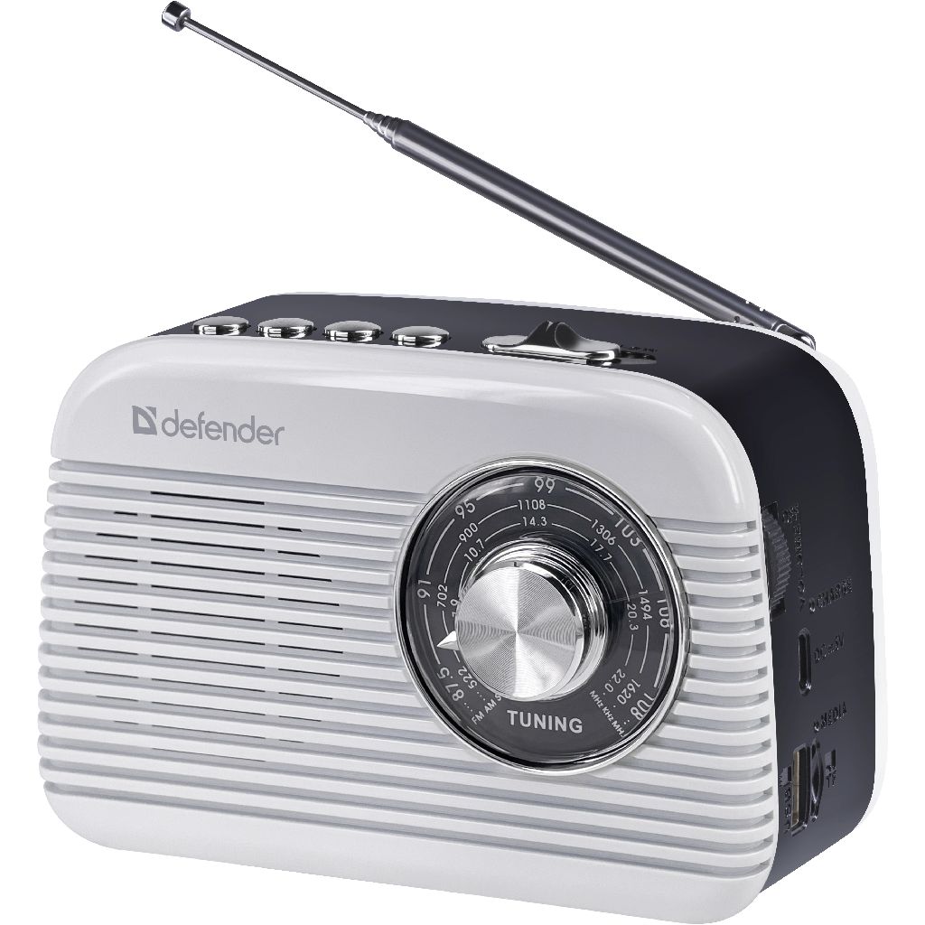 Radioprijemnik Defender Signal, prijenosni bežični, FM/AM/SW, BT, RMS 5W