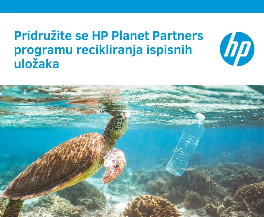 HP Planet Partners – program recikliranja potrošnog materijala