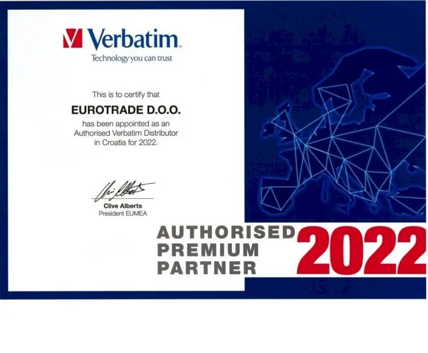 Verbatim Premium partner za 2022. godinu