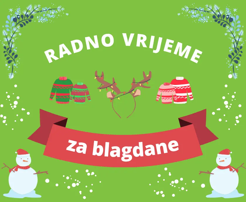 Radno vrijeme za blagdane