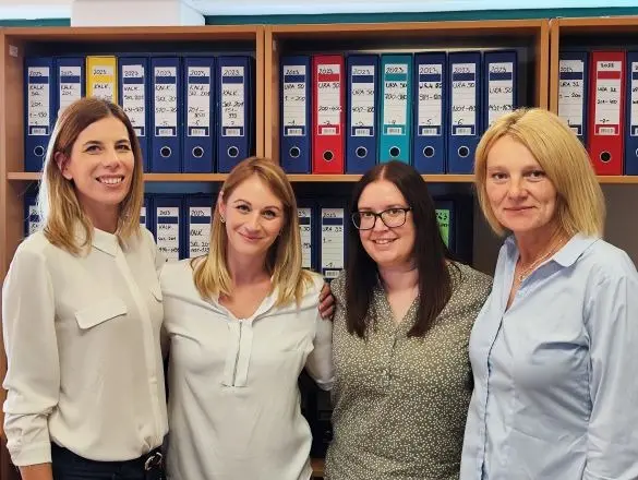 Sanja Čalić Marcelić, Sanja Pokrajac Ristić, Tijana Jelenić and Danijela Malik