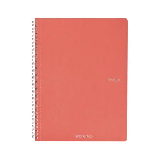 Bilježnica Fabriano Ecoqua original A4 90g 70L spiralna kocke flamingo 19290105-0
