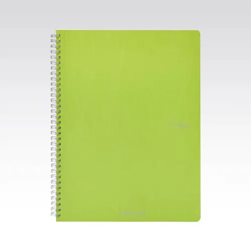 Bilježnica Fabriano Ecoqua original A4 90g 70L spiralna kocke lime/limeta 19290107-0