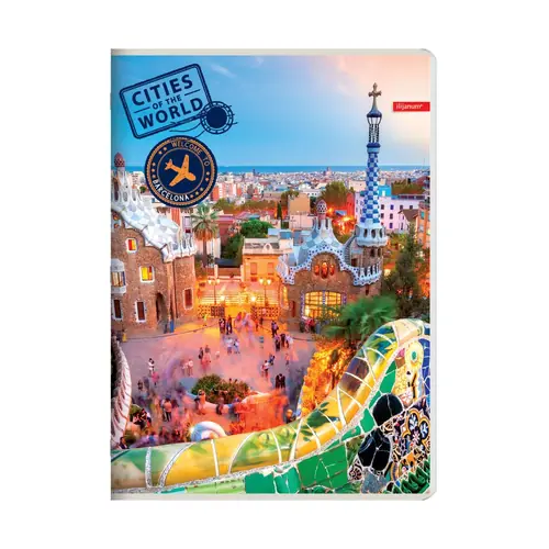 Bilježnica Ilijanum A4 70g 52L crte city-5
