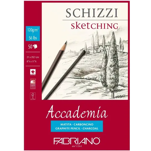Blok Fabriano accademia A5 120g 50L 41121421-0