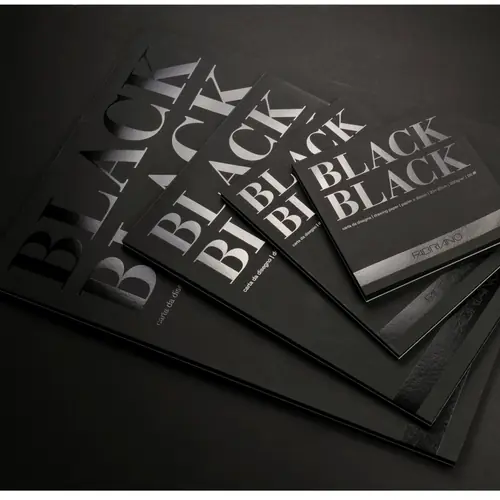 Blok Fabriano black black 29,7x42 300g 19100392-0