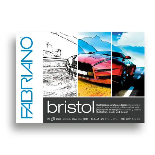 Blok Fabriano bristol A5 20L 250g 19100503-0
