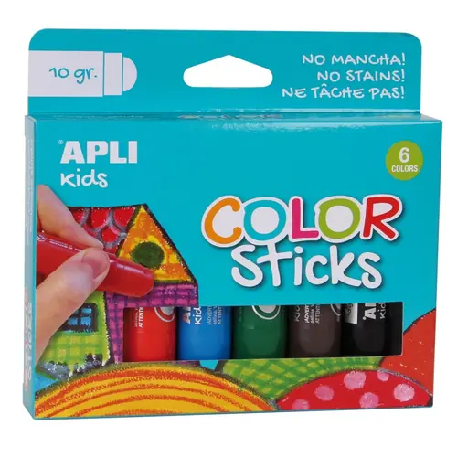 Boja tempera u sticku Apli color sticks 6/1 14227-0