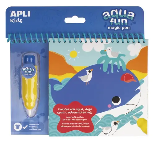 Bojanka Apli book aqua fun magic sea 17148-0
