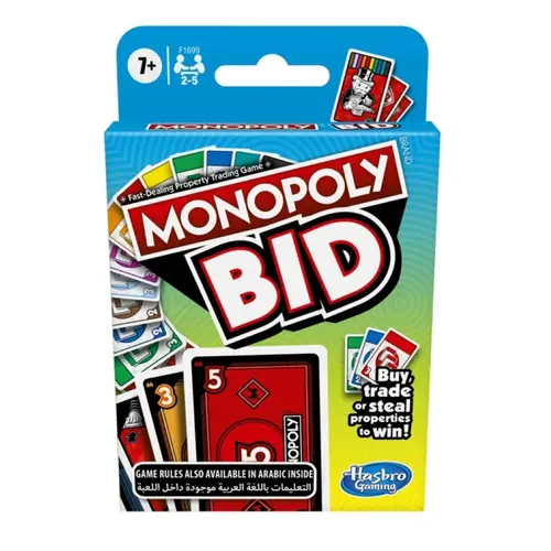 Društvena igra Monopoly Bid F1699527 7+-0