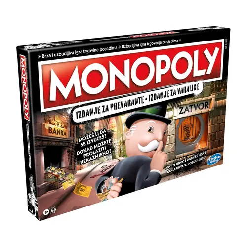 Društvena igra Monopoly Varalice HR E1871SC0 8+-0