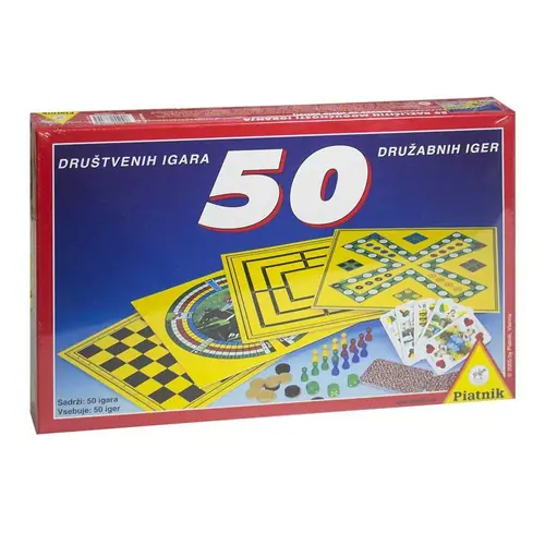 Društvena igra Piatnik 50 igara 768095-0