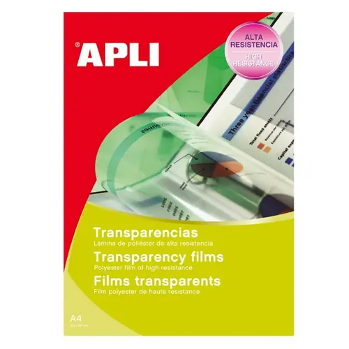 Folija Apli A4 za laser i kopirku 100my 100L 1062-0