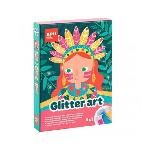 Glitter art Apli igra za stvaranje slika sa šljokicama 17561-0