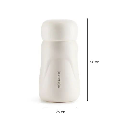 Izotermička boca Miquelrius Oval black&white 260ml bijela MR13244-1