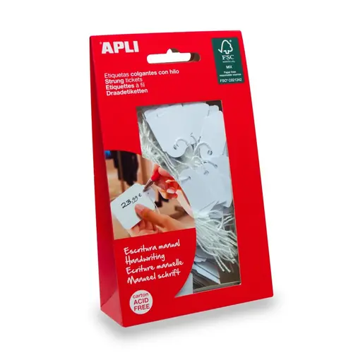 Kartice za cijene Apli 9x24mm 200/1 7005-0