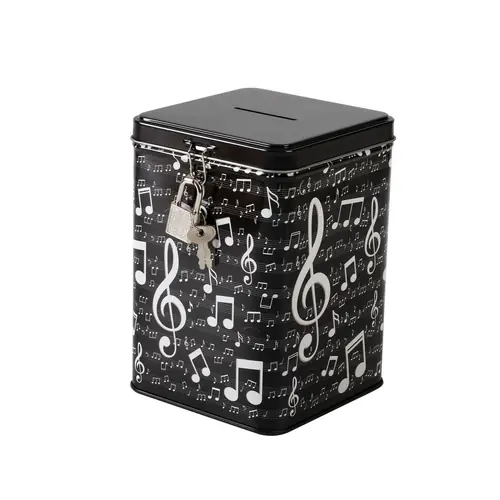 Kasica metalna iTotal s ključem Music XL2011A-1