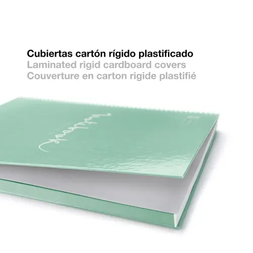 Kolegij blok Miquelrius A5 70g 120L spiralni crte Extra rigid cardboard lifestyle wow MR4229-6