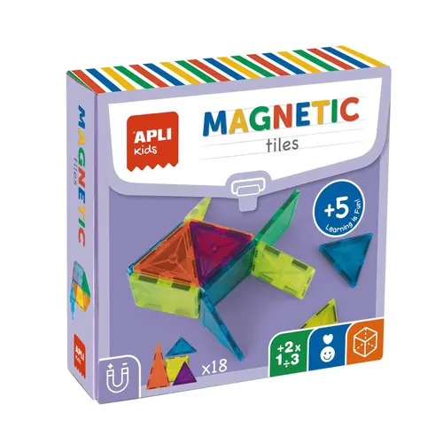Magnetna igra Apli 3D figurice +5 19419-0