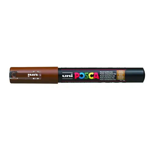 Marker Uni pc-1m Posca smeđi-0