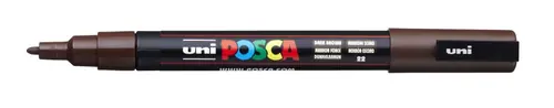Marker Uni pc-3m Posca tamno smeđi-0