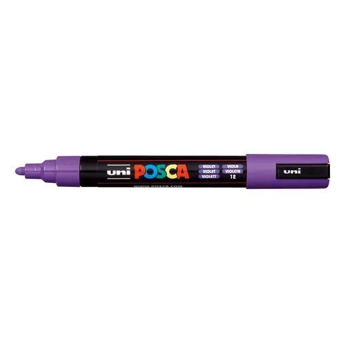 Marker Uni pc-5m Posca ljubičasti-0