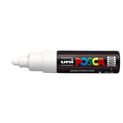 Marker Uni pc-7m Posca bijeli-0
