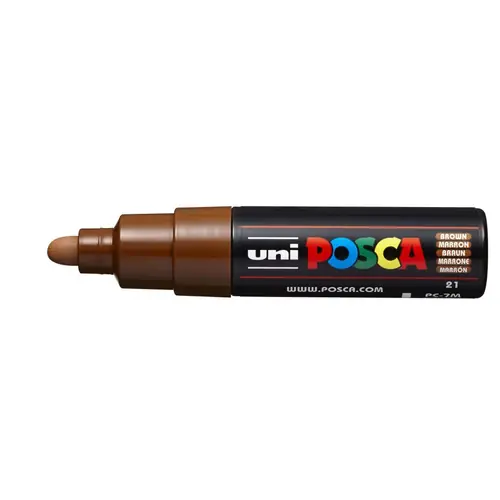 Marker Uni pc-7m Posca smeđi-0