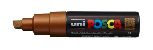 Marker Uni pc-8k Posca brončani-0