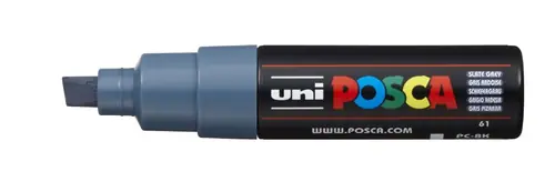 Marker Uni pc-8k Posca kameno sivi-0