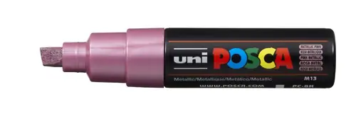 Marker Uni pc-8k Posca metallic rozi-0