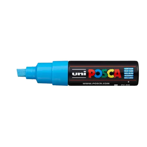 Marker Uni pc-8k Posca svijetlo plavi-0