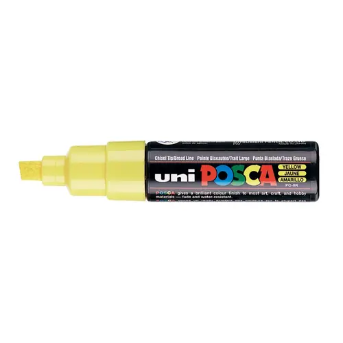 Marker Uni pc-8k Posca žuti-0