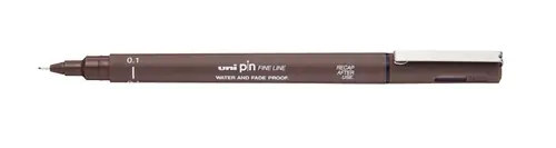 Marker Uni pin01-200 sepia-0