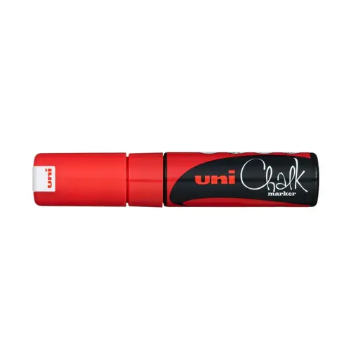 Marker Uni pwe-8k chalk_kreda crveni-0