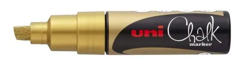 Marker Uni pwe-8k chalk_kreda zlatni-0