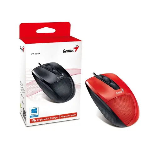 Miš Genius DX-150 USB crveni-1