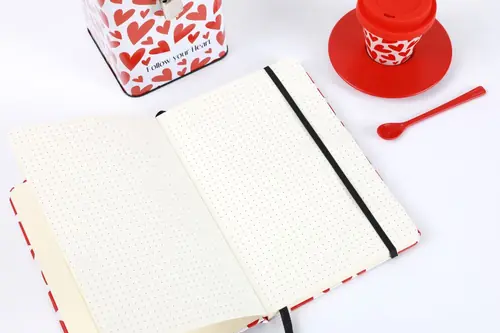 Notes iTotal A5 točkice Follow your heart XL1811B-1