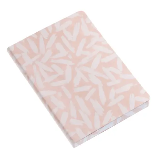 Notes Miquelrius A5 black or white pink točkice 160L 100g MR8194-0