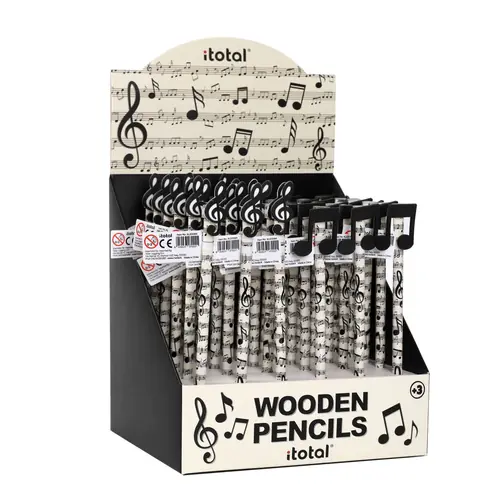 Olovka grafitna iTotal Music 36/1 sortirano XL2308A-1