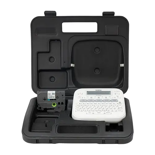 Label Printer Brother PTD410VPYJ1 with carry case-0
