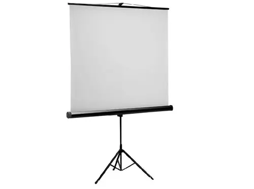 Projekcijsko platno E-View TS180/178×178cm, na stalku-0